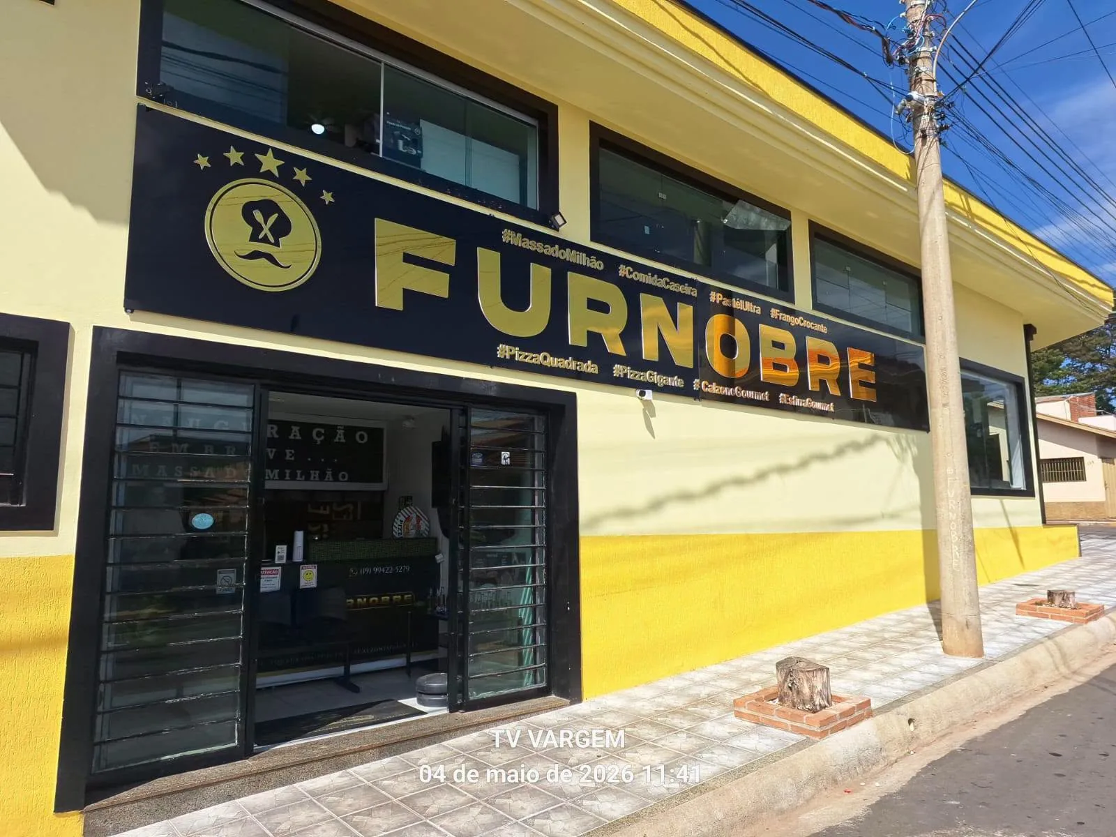 Fachada Furnobre Taberna Das Massas